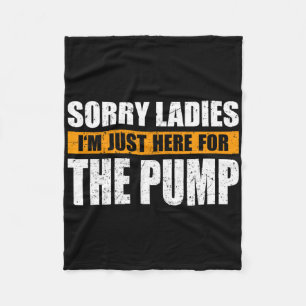 Bodybuilding-Pump-Cover-Halle Fleecedecke