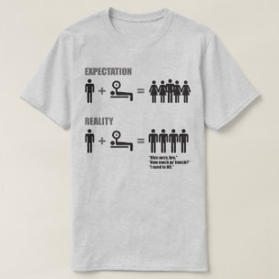 Bodybuilding Spaß - Erwartungen/Realität T-Shirt