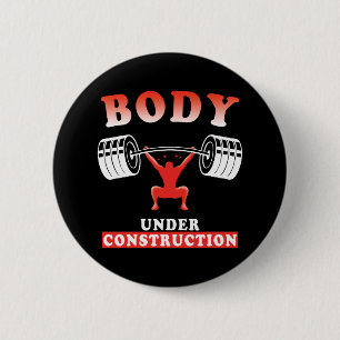 Bodybuilding Training motivierend Workout-Angebot Button