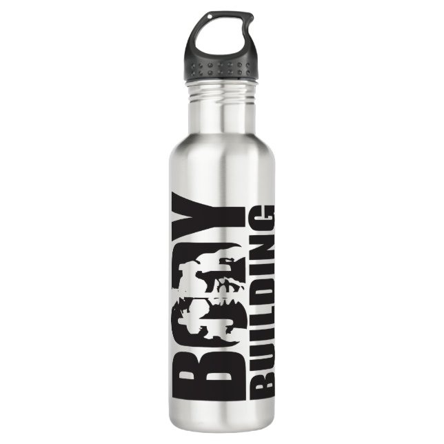 Bodybuilding Trinkflasche (Vorderseite)