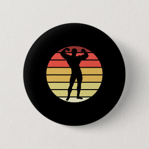Bodybuilding Wettbewerb Powerlift Mens Physiqu Button