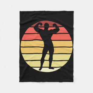 Bodybuilding Wettbewerb Powerlift Mens Physiqu Fleecedecke