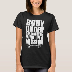 Bodybuilding Workout Kostenvoranschlag Gewichthebe T-Shirt