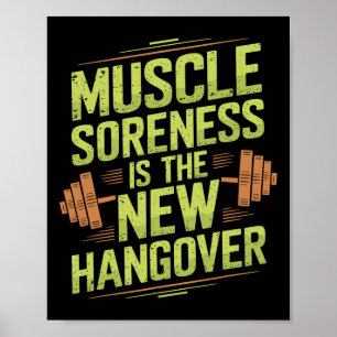 Bodybuilding-Workout-Motivation und Krafttraining- Poster