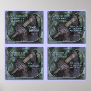 Bodybuildings-Plakat-Collage 2 Poster