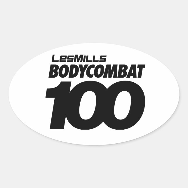 BODYCOMBAT 100 Aufkleber (Vorderseite)