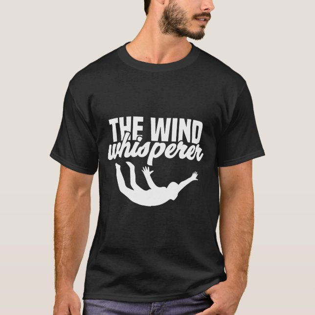 Bodyflight Indoor Skydiving Wind Tunnel Skydiver T-Shirt (Vorderseite)