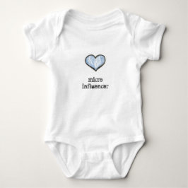 Bodysuit-Baby-Mikro Influencer Baby Strampler