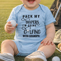 Bodysuit für Babys - Opa's Golfing Buddy