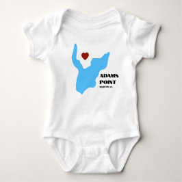 Bodysuit-Liebe Baby Strampler