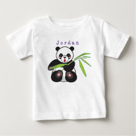 Bodysuit lustig , Panda 03 . Baby Bodysuit Baby T-shirt