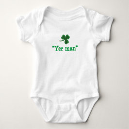 Bodysuit "Yer man" Baby Strampler
