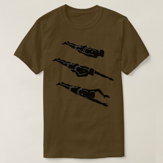 Bodysurfing Surf Wassersport T-Shirt (Design vorne)