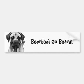 Boerboel Bumber Aufkleber Autoaufkleber