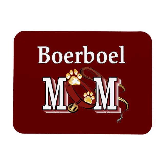 Boerboel Dog MAMA Magnet (Horizontal)