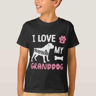 Boerboel Dog Oma gibt meiner Liebe meinen Großhund T-Shirt