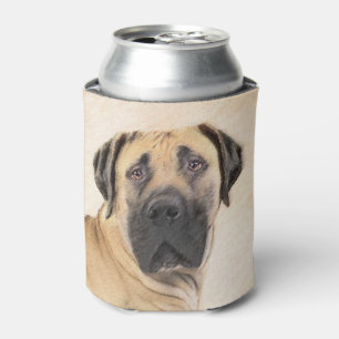 Boerboel-Malerei - Niedliche Original Hunde-Kunst Dosenkühler