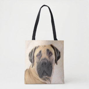 Boerboel-Malerei - Niedliche Original Hunde-Kunst Tasche