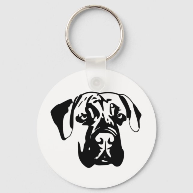 Boerboel-Schlüsselanhänger Schlüsselanhänger (Vorderseite)