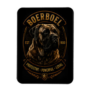 Boerboel Schutzhund Stark Treue Hunderasse Magnet