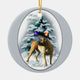 Boerboel Weihnachtsgeschenke Ornament