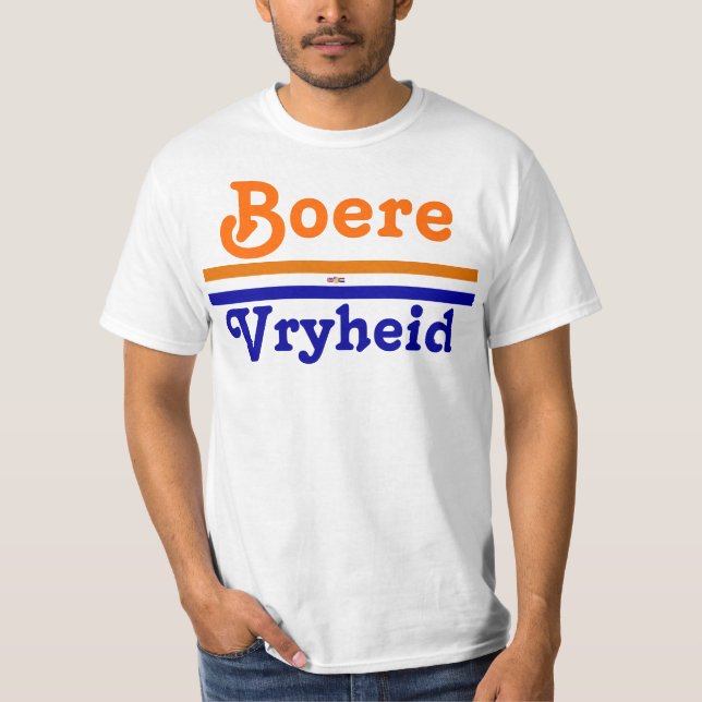 Boere Vryheid T-Shirt (Vorderseite)