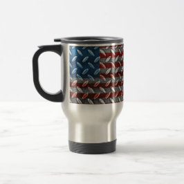 boeuf 15. Tasse de café de drapeau américain