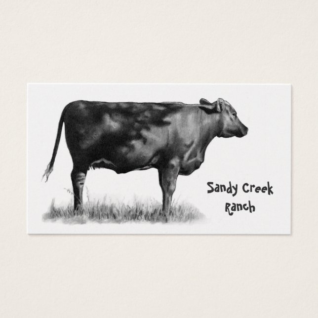 Boeuf, Vache, Vache : Agriculture, Ferme : Art cra (Devant)