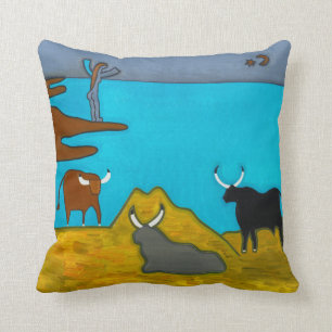 Boeufs d'Italie Kissen