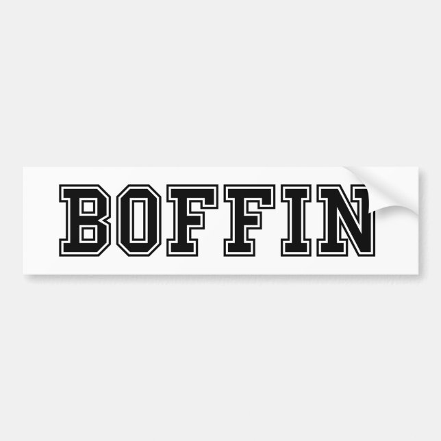 BOFFIN AUTOAUFKLEBER (Vorne)