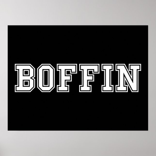 BOFFIN POSTER (Vorne)