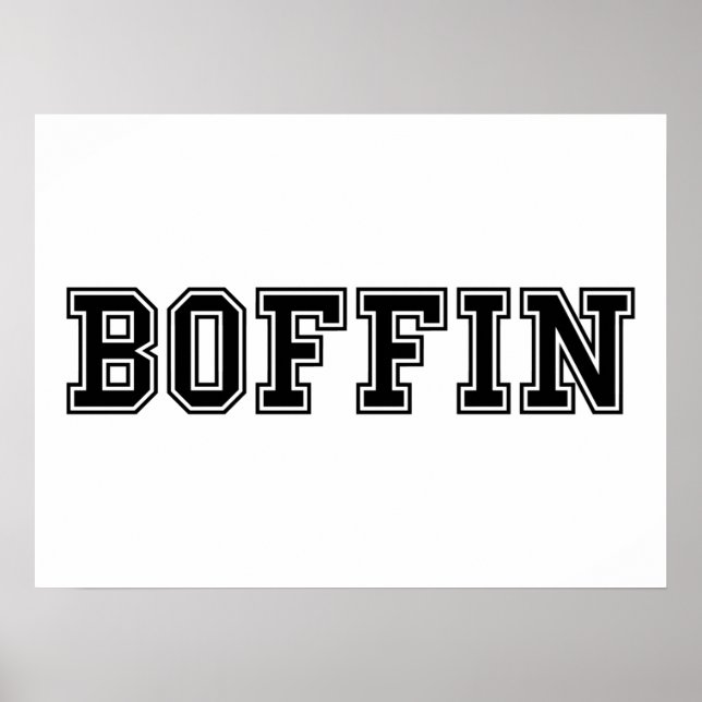 BOFFIN POSTER (Vorne)