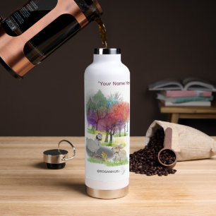 Boganhues Pipa & Marlow Druck Trinkflasche