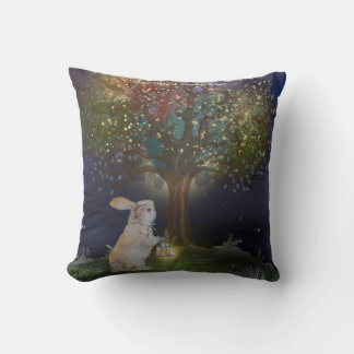 Boganhues "Pipa & Marlow" verzauberter Wald-Druck Kissen