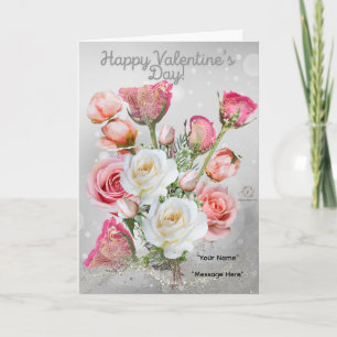 Boganhues Print Luxury Velentine Card Karte