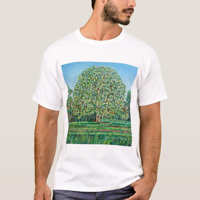 Bogen-Baum-Frühling T-Shirt (Vorderseite)