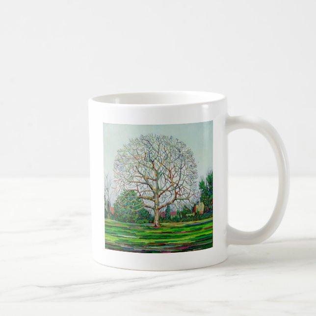 Bogen-Baum-Winter Kaffeetasse (Rechts)