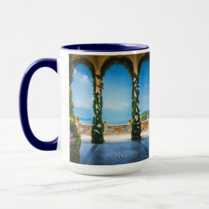 Bögen der eleganten Bestimmungsort-Reise Italiens Tasse