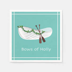 Bogen des heiligen Nautical Holiday Napkin Meer Serviette