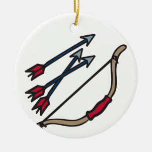 Bogen Keramik Ornament