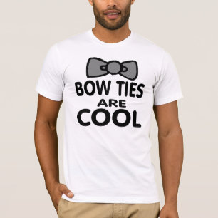 Bogen-Krawatten sind cool T-Shirt