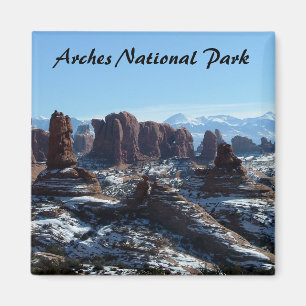 Bogen-Nationalpark im Winter - Magnet