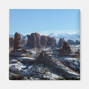 Bogen-Nationalpark im Winter - Magnet