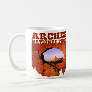 Bogen-Nationalpark-Tasse Kaffeetasse