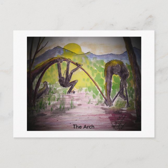 Bogen Postkarte (Vorderseite)