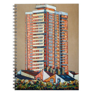 Bogen-Turm Notizblock