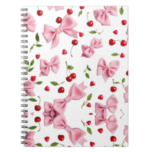 Bogen und Kirsche Notizblock