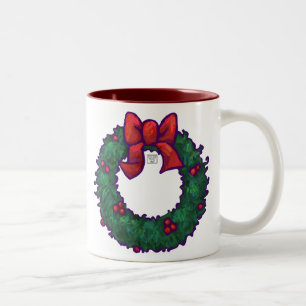 Bogen von Holly Zweifarbige Tasse