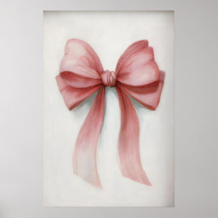 Bogen Wandkunst Druck, Rosa Bogen Drucke, Mädchen  Poster
