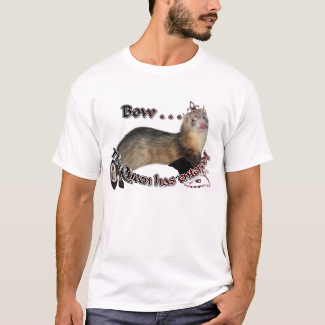 Bogen, ......, welches die Königin eingetragen T-Shirt (Vorderseite)